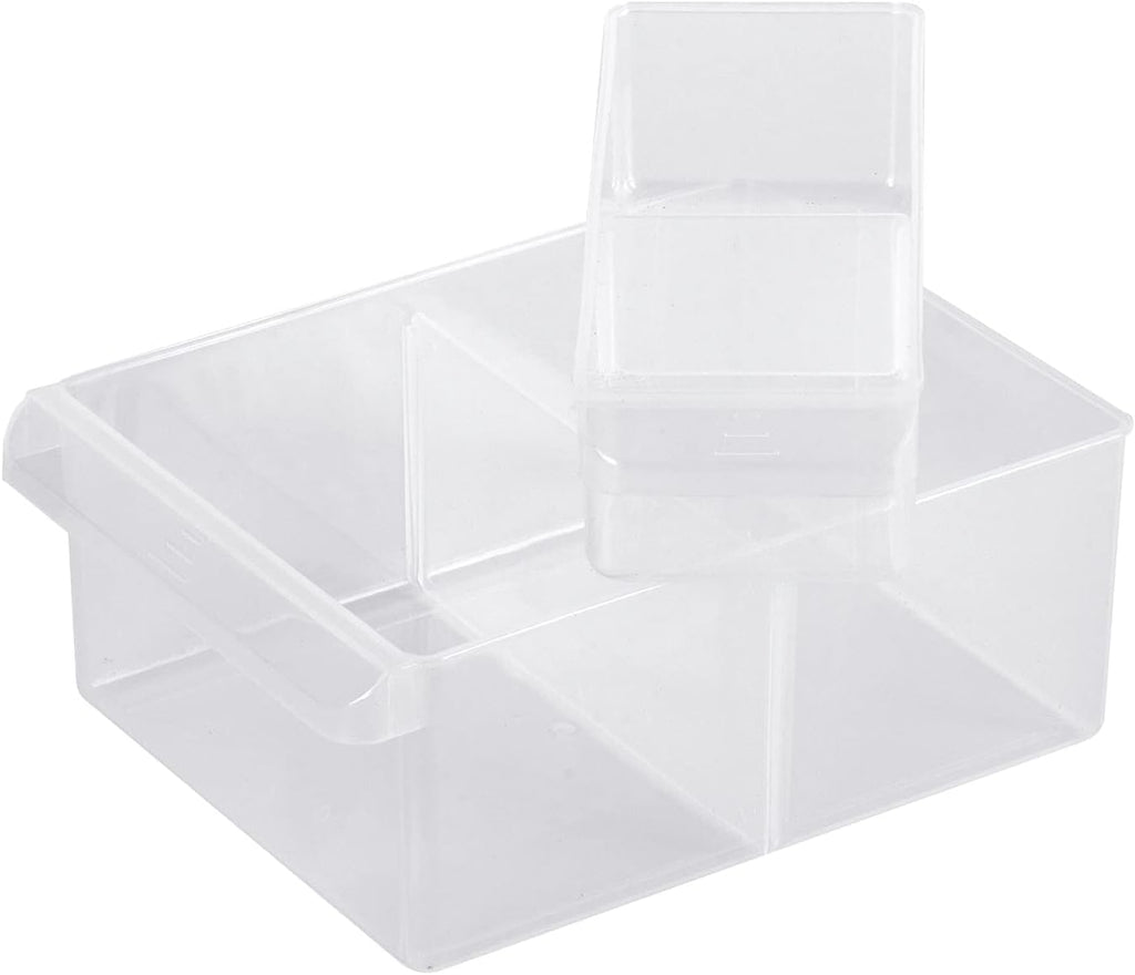 INTERTOOL Small Parts Organizer for Hardware & Screws | 39 Removable Bins with Dividers | Wall Mount or Desktop Craft & Lego Storage Cabinet | 19” x 15” x 6” BX08-4013