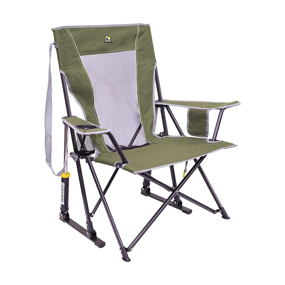 GCI Outdoor Sunshade Comfort Pro Chair, Cinnamon Red